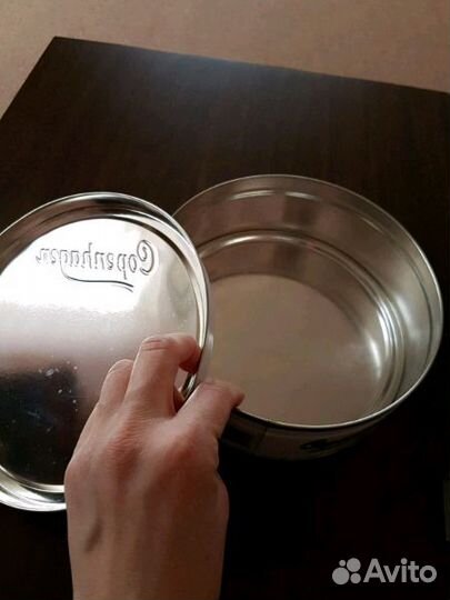 Жестяная банка для печенья