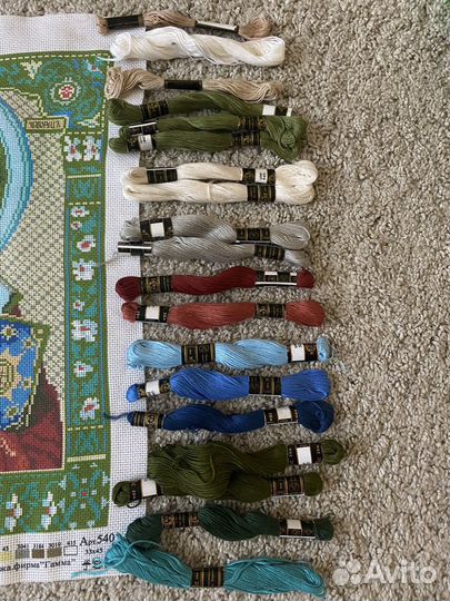 Вышивка 33*45 крестом