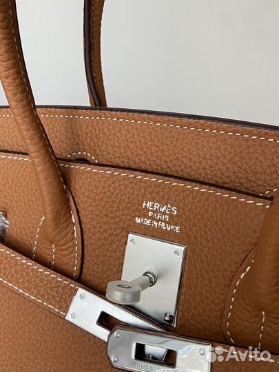 Сумка hermes birkin 30 gold