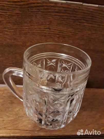 Набор кружек- хрусталь