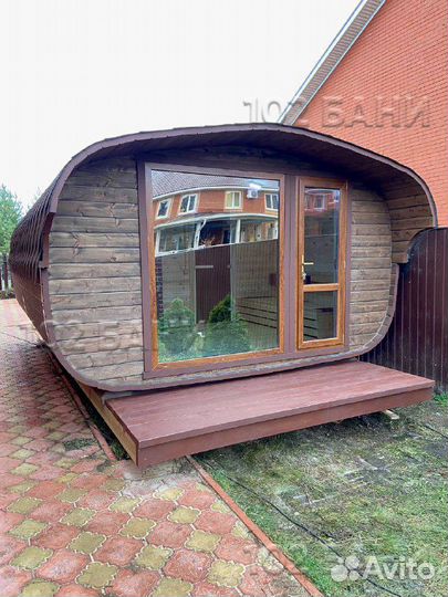 Баня бочка 4 м