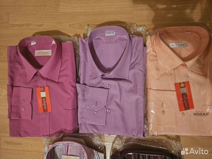 Новые рубашки длинным рукавом