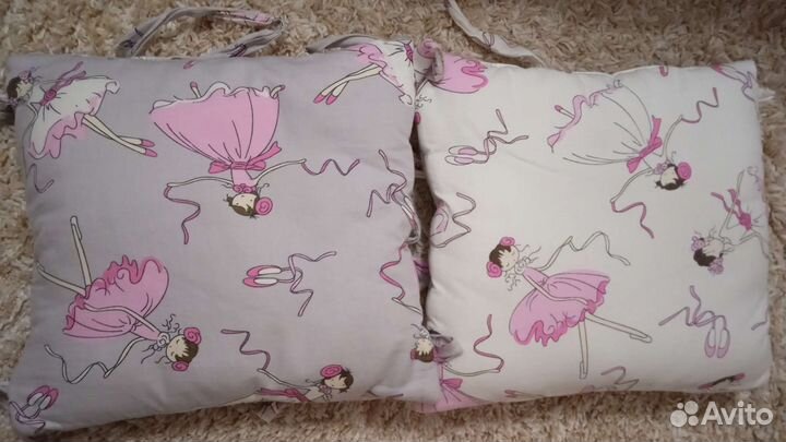 Бортики в кроватку