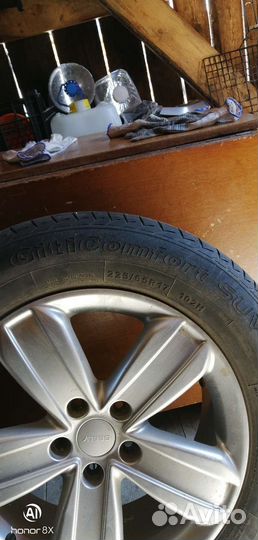 Литые диски с летней резиной