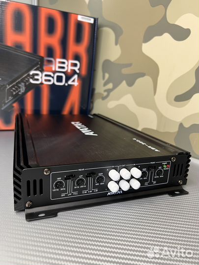 Усилитель Avatar Abr-360.4 (4 канала) мощный