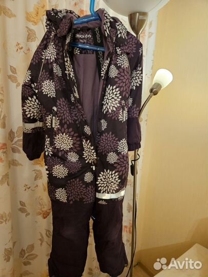 Зимний комбинезон крокид 116 122 на девочку