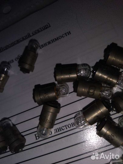 Лампочки СССР ретро