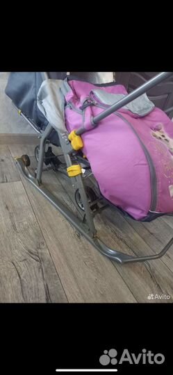 Коляска санки