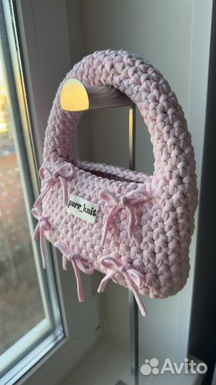 Сумка вязаная пинтерест