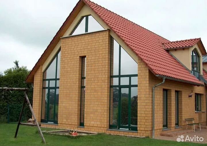 Окна пвх в коттедж под ключ