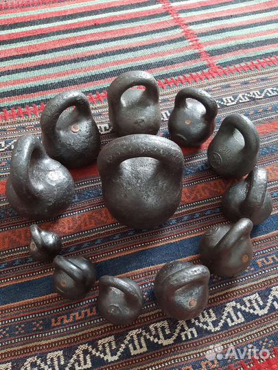Гирьки царских времен.чугун
