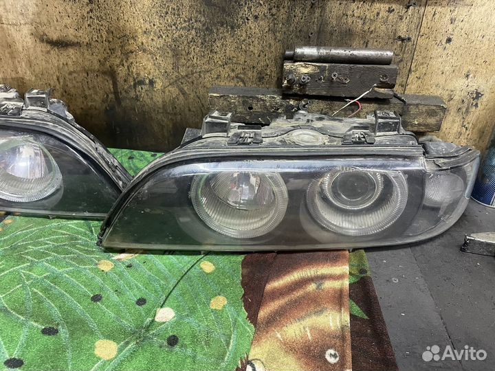Фары на bmw 5 e39 рестайлинг