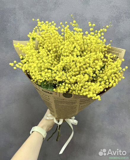 Букеты из мимозы (Арт.11337)