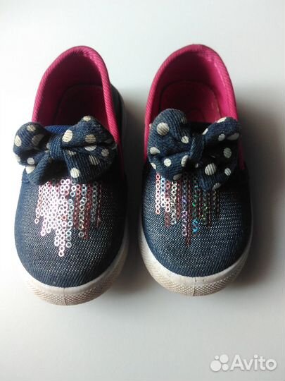 Слипоны для девочки