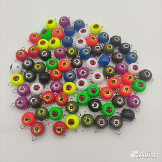 Грузила чебурашки разборные, ушко 0,7мм 4-30гр