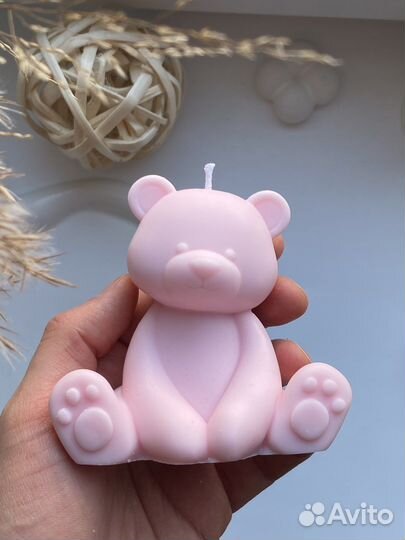 Соевые свечи Мишка Медведь