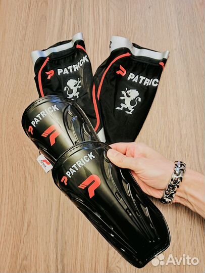 Щитки футбольные patrick хоккейные щитки