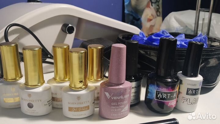 Набор для маникюра и педикюра, наращивания ногтей