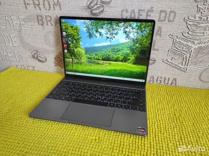 Современный Huawei 13 Ryzen 7 3700 + 16Gb + 2K IPS