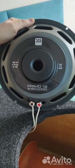 Сабвуфер и усилитель