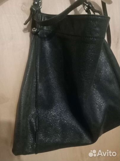 Сумка Натуральная кожа Мешок с блеском