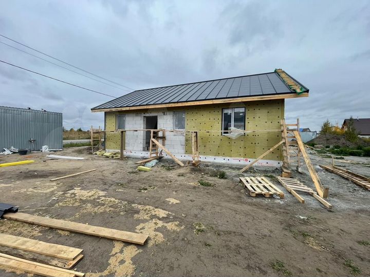 Дом 67 м² на участке 6,9 сот.