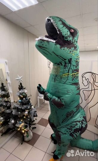 Аренда костюма динозавра t-rex