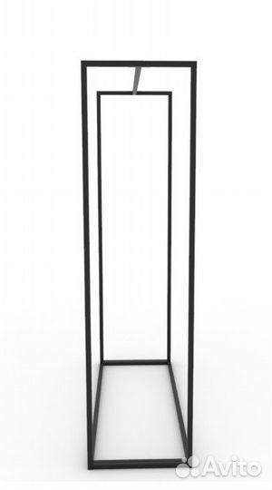 Вешалка рейл напольный в стиле лофт