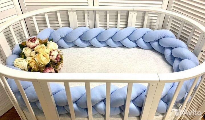 Борт косичка 3,2 м 3 пряди