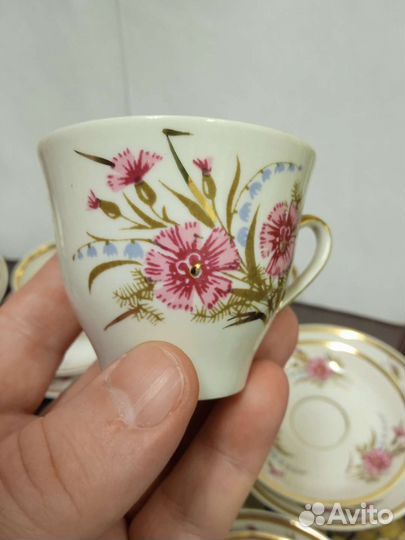 Сервиз кофейный Васильки