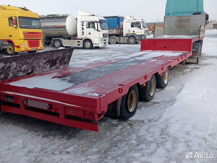 Полуприцеп трал (тяжеловоз) Pacton 3139S, 1991