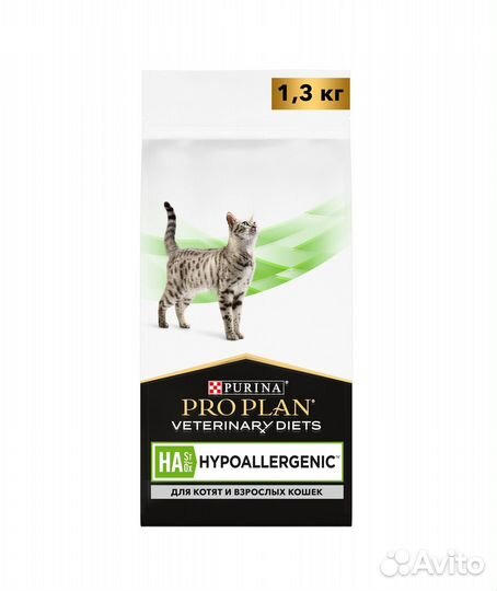 Purina Pro Plan Veterinary Diets HA для кошек