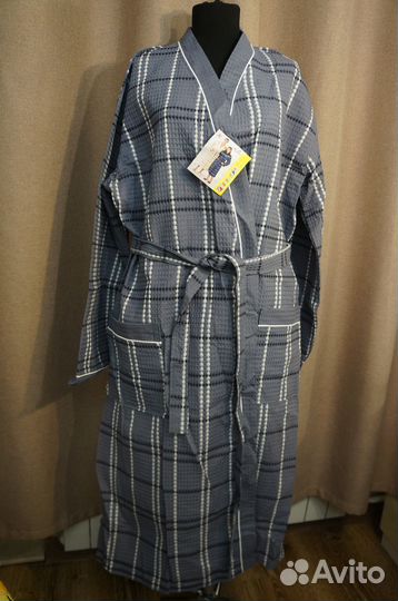 Халат 62 вафельный Россия