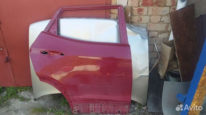 Дверь hyundai santa fe 3 задняя правая