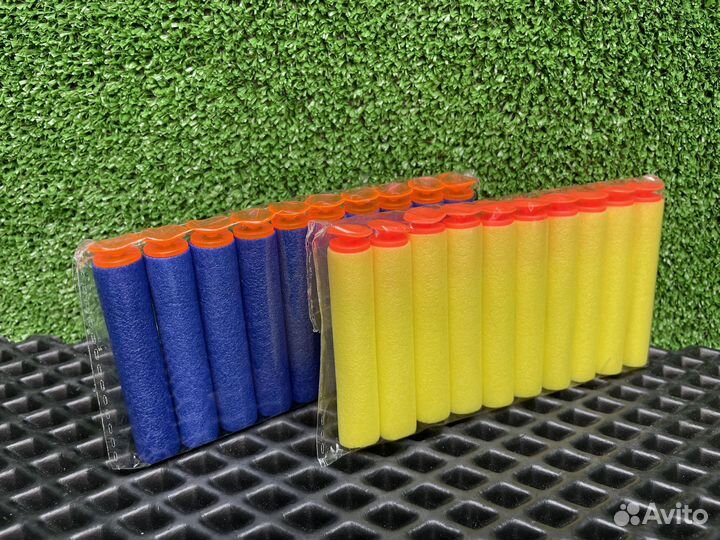 Мягкие пули для бластера с присосками