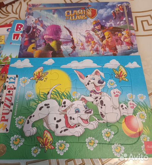 Мебель для Барби, книги, пазлы