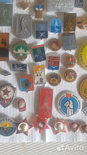 Значки ссср(одним лотом)