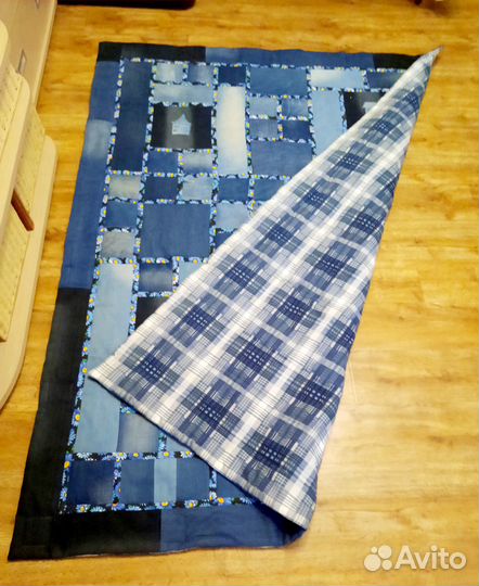 Плед покрывало одеяло лоскутное