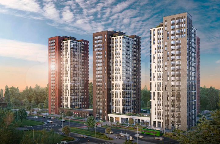 Квартира-студия, 24,7 м², 15/21 эт.