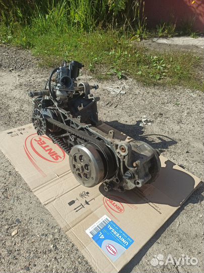 Двигатель скутер торнадо 2т