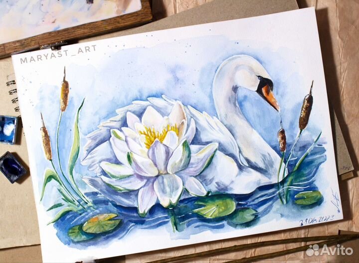 Акварельные рисунки