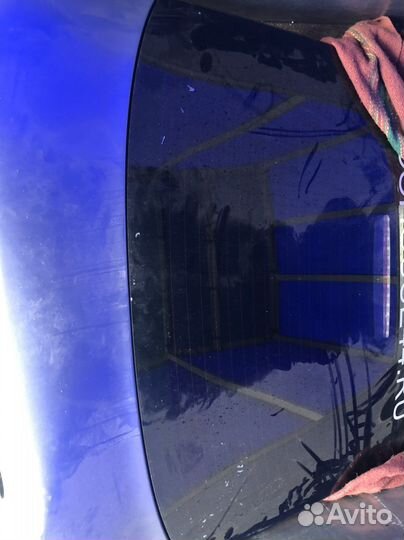 Стекло с крышкой багажника октавия тур