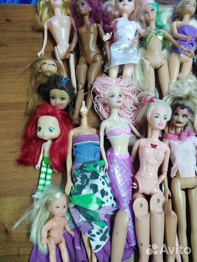 Куклы разные. Можно одним лотом. Цену предлагайте