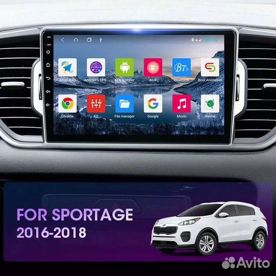 Автомагнитола для Kia Sportage 4 2016-2018г