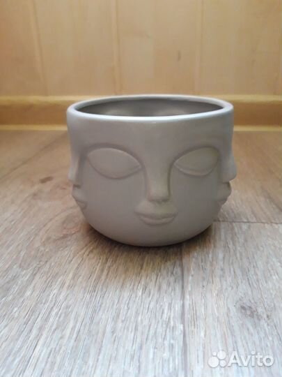 Кашпо новые (керамика, полистоун )