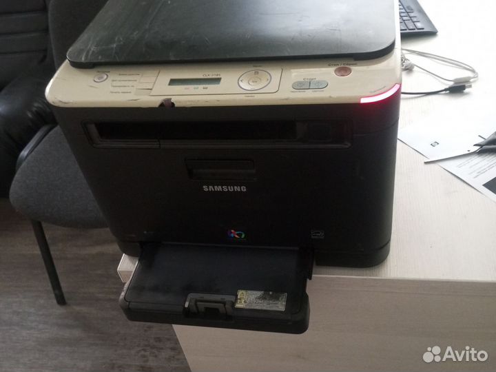 Мфу лазерный цветной samsung clx-3185 и hp cm1312