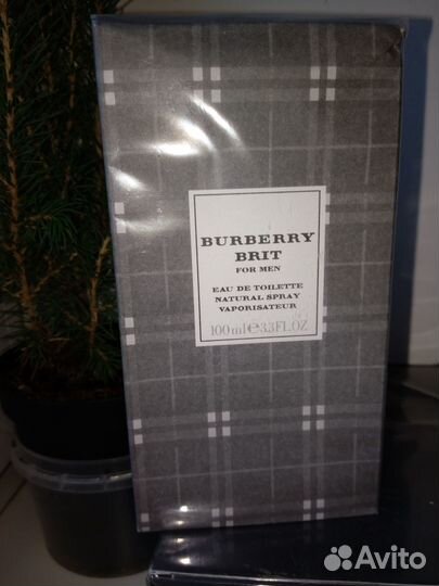 Burberry Brit for Men.EDT.100ml.New.Муж