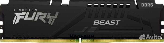 Kingston dimm DDR5 32Gb 6000Mhz CL36 fury Beast Bl