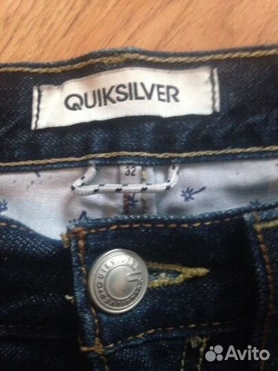 Джинсы quicksilver
