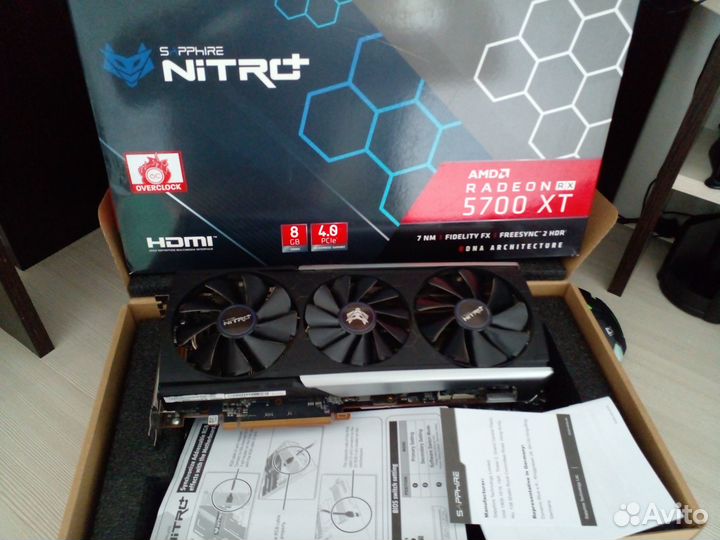 Sapphire rx 5700 xt nitro+